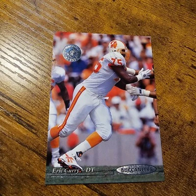 1995 SP Championship Football Card #218 Eric Curry - Image 1 of 2