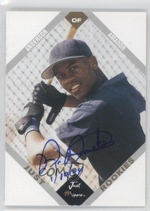 2003 Just Minors Just Rookies Auto Anderson Amador #1 Auto