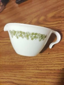 Corelle By Corning Green Spring Blossom Crazy Daisy Hook Creamer Pre-Owned 70's - Picture 1 of 3