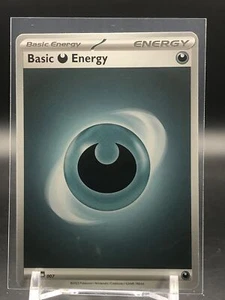 SV01: Scarlet & Violet Base Set #007 Basic Darkness Energy - Picture 1 of 2
