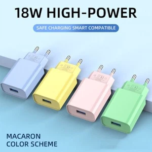 EU/US Plug Phone Charger Power Adapter Quick Charger Adapter Smartphone - Picture 1 of 12
