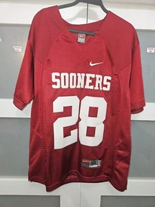 Adrian Peterson Oklahoma Nike Authentic Jersey. Size 50. Excellent Cond. - Picture 1 of 6