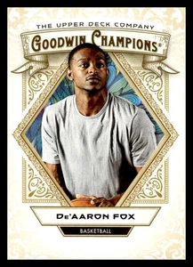 2025 Upper Deck Goodwin Champions 5 De’ Aaron Fox, baloncesto - Imagen 1 de 2