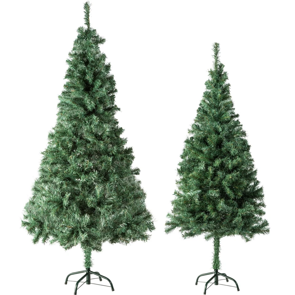 Albero di Natale Artificiale con Supporto Natalizia 310 Punte 150 cm Verde nuovo - Immagine 1 di 1