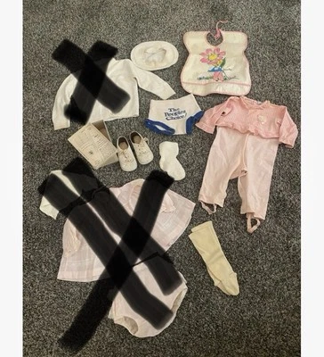 Vintage 60s Baby Clothes Lot Of 7 Items - Image 1 of 4