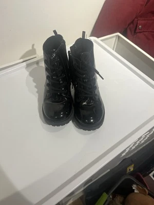 Botas de Combate Niños Negras Talla 11 Juvenil Foto 1 de 4