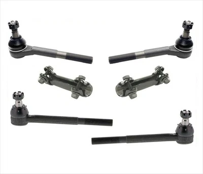 For GMC & Chevrolet Van 83-95 G10 G20 G30 Tie Rod Sleeve 6pc Kit - Image 1 of 4