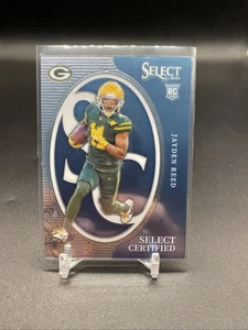 2023 Panini Select - Select Certified Rookies #CRO-JRE Jayden Reed (RC) - Picture 1 of 2