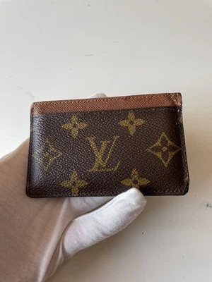 Louis Vuitton Monograma Simple Tarjetero Estuche Cartera Armagnac Auténtico Marrón Foto 1 de 4