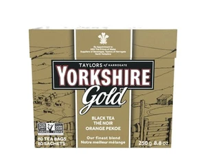 Taylors of Harrogate Yorkshire Gold, 80 Teabags - Picture 1 of 4