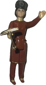 Custom Star Wars Leia Bespin Action Figure with Antique crown and peace offering - Picture 1 of 1