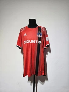 Maglia calcio Colo-Colo Adidas 2023 taglia M abbinata indossata - Foto 1 di 8