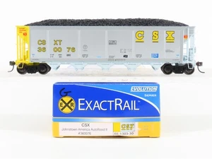 HO Scale ExactRail Evolution EE-1303-30 CSXT CSX 5-Bay Hopper #360076 w/ Load - Picture 1 of 11