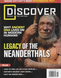 Discover Magazine September / October 2025 Neanderthals - Picture 1 of 1