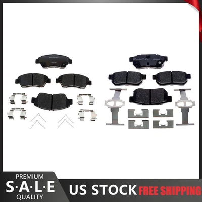 Pastillas de freno delanteras y traseras de cerámica para Honda Fit R-Line 2012 2011 2010 2009 Foto 1 de 4