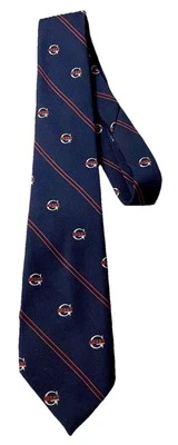 Corbata de cuello de poliéster de fútbol americano NFL New York Giants años 70 56”L x 3,5”W con cierre dorado Foto 1 de 4