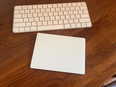 Apple Magic Keyboard A2449 Touch ID + Magic Trackpad 2 A1535 – Excellent Set - Image 1 of 4