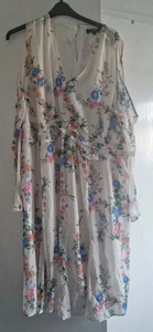 Simply Be Cold Shoulder Dress Size 26 Please read description - Picture 1 of 9