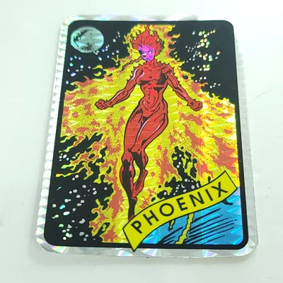 Máquina expendedora Phoenix X-Men pegatina prisma años 90 vintage Foto 1 de 3