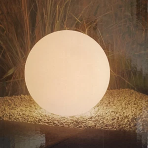 LED Außenleuchte Moon 2599061 Season Lights 12V Außenlampe 2W RGB Weiß 300 Ø - Bild 1 von 6
