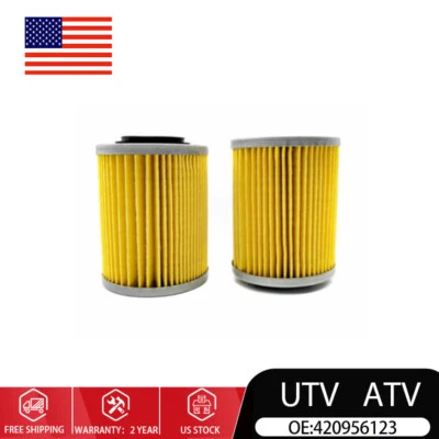 New Oil Filter For Can-Am 2017-2019 Maverick X3 MAX Side Spark 420956123 US - Image 1 of 4