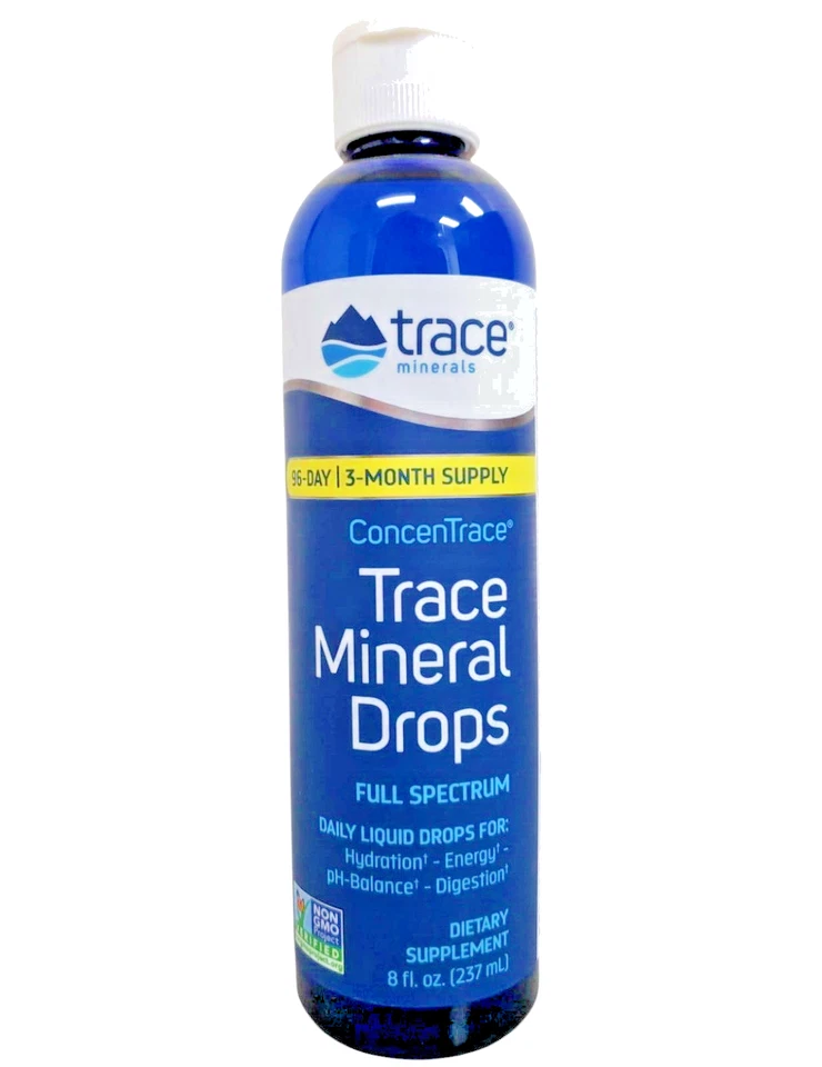 Gotas minerales Trace Mineral ConcenTrace 8 OZ Foto 1 de 4