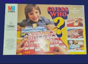 Original Vintage Guess Who Board Game (1979) MB Games