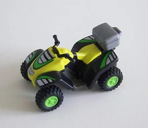PLAYMOBIL (S214) RACING - Quad Jaune & Noir à Friction Rallye Désert Foret 4427 - Imagen 1 de 1