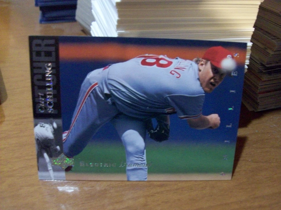 1994 UPPER DECK ELECTRIC DIAMOND # 460- CURT SCHILLING- PHILLIES - Image 1 of 1