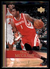 TRACY MCGRADY 2007-08 Upper Deck #11 Electric Court Gold Houston Rockets