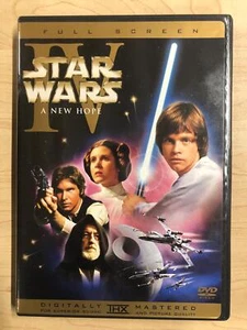 Star Wars IV - A New Hope (DVD, Full Screen, 1977) - K8 - Picture 1 of 1