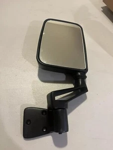 87-02 Jeep Wrangler Passenger Side RH Fold Away Side View Mirror Black NOS - Picture 1 of 6