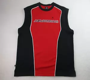 VTG Air Jordan 23 Jersey Mens XL Red Black Sleeveless Tank Jumpman Basketball - Picture 1 of 11