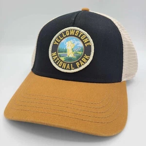 American Needle Yellowstone National Park Hat Old Faithful Snapback Baseball Cap - Picture 1 of 7