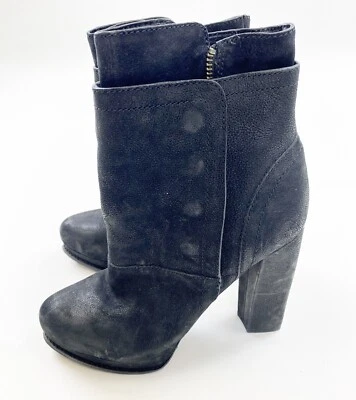 Vera Wang Botines Mujer 6 Negro Gamuza Foto 1 de 4