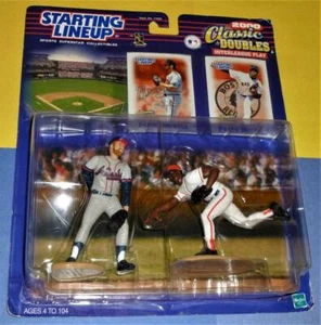 2000 Classic Doubles John Smoltz Braves Pedro Martinez Red Sox Startaufstellung - Bild 1 von 3