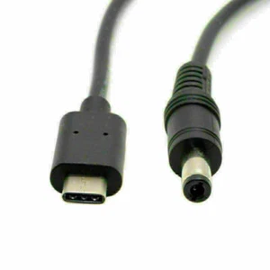 CY DC 5.5 2.5mm Power to USA USB 3.1 USB-C Extension Charge Cable Output DC 5V - Picture 1 of 5