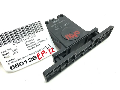 2018-2019 INFINITI QX80 ALARM WARNING BUZZER SPEAKER MODULE OEM Foto 1 de 4
