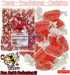 9g - 10kg Stockleys Aniseed Twist Hard Boiled Wrapped Aniseed Flavour Sweets - Picture 1 of 1