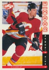 1997-98 Score #55 CHRIS DINGMAN - Rookie Card - Calgary Flames