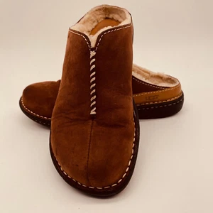 Zapatos UGG para mujer 6 zuecos sin cordones de piel de oveja marrón tostado informales 7118 - Imagen 1 de 10