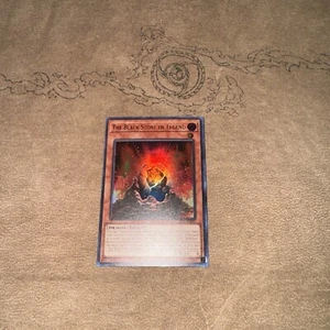 Yu-Gi-Oh! The Black Stone Of Legend Unlimited LDK2-ENJ05 Ultra raro quasi nuovo - Foto 1 di 1