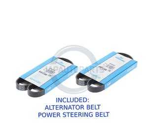 FOR SUZUKI JIMNY 1.3 1998-2018 DAYCO ALTERNATOR & POWER STEERING BELTS x2 NEW - Picture 1 of 4