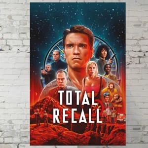 Total Recall movie poster Arnold Schwarzenegger poster Wall Art - Picture 1 of 7