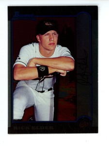 1999 Bowman International  Rick Elder #102 Baltimore Orioles