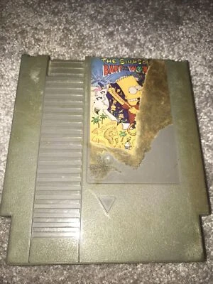 The Simpsons: Bart vs. the World (Nintendo Entertainment System, 1991) FREESHIP - Image 1 of 4