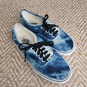 Vans Ácido Lavado Lona Clásico Zapatos Informales de Patín Mujer Talla 9.5 Hombres Talla 8 - Imagen 1 de 21