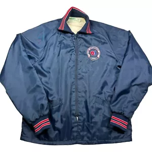 Vintage 1983 TV Products Division Record Performance Windbreaker Jacket Sz L - Picture 1 of 9