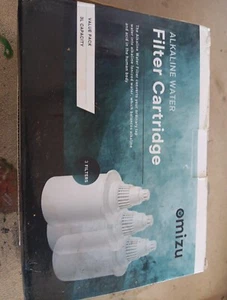 Omizu 3L Capacity Alkaline Water Filter Cartridge 3Pack NIB Free Shipping M17 - Picture 1 of 1