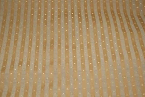 Tone on Tone Brown Gold Brocade Home Décor Fabric Upholstery 54W -1 Yd 26" - Picture 1 of 3